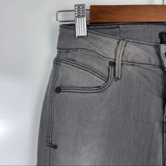 RtA Gray Skinny Moto Jeans Size 26 - Picture 7 of 9
